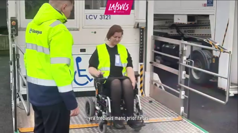 Galimybė laisvai ir patogiai | keliauti žmonėms su negalia